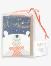 Christmas Wishes Polar Bear small Christmas cards pack of 10