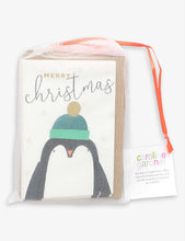 Christmas Wishes Penguin small Christmas cards pack of 10