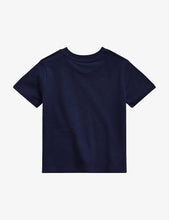 Logo-embroidered cotton T-shirt 3-24 months