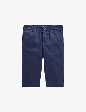 Logo-embroidered stretch-cotton shorts 6-24 months