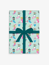 Christmas cats wrapping paper 50cm x 70cm set of five