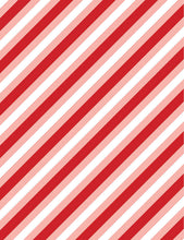Candy Stripes wrapping paper 50cm x 70cm set of five