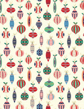 Baubles wrapping paper 50cm x 70cm set of five