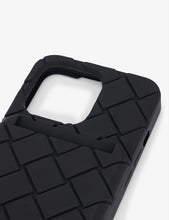 Intrecciato silicone iPhone 13 Pro phone case