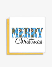 Merry Christmas Christmas card 15.2cm x 15.2cm