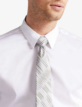 Buy Wavie graphic-pattern silk tie