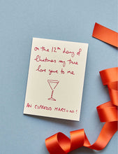 Espresso Martini Christmas cards set of 5 16x11cm