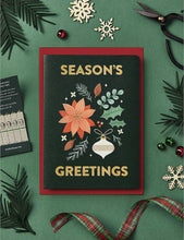 Season's Greetings seedstick Christmas card