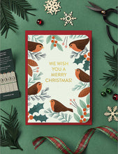 Robins Seedstick Christmas card