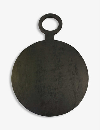 Grained mango-wood chopping board 36cm