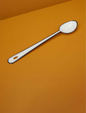 Enamel-coated iron mixing spoon 33cm