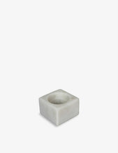 Square marble egg cup 5.5cm