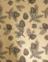 Winter Deluxe graphic-print recycled wrapping paper 2m