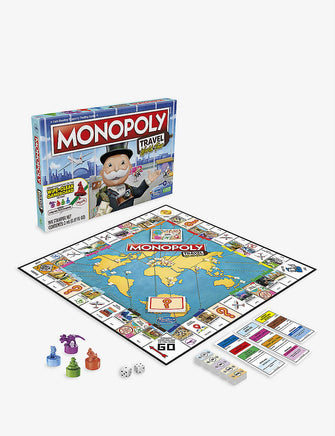 Monopoly Travel World Tour board game