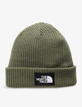 Salty Dog logo-patch knitted beanie hat