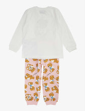 Toy Bear graphic-print legging and sweatshirt set 18-24 months
