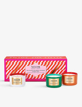 The Winter Wellbeing Wonders scented candle gift set