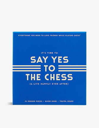 Say Yes To The Chess travel set