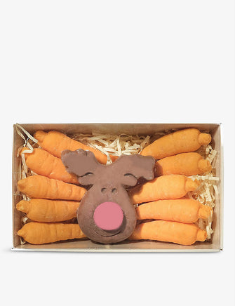 Carrots and reindeer box of chocolates 185g