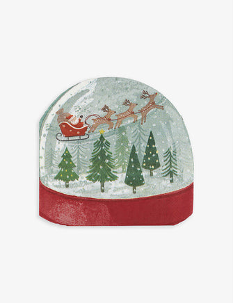 Ginger Ray Snow Globe paper napkins pack of 16