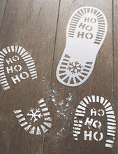 Ginger Ray Santa foot print stencils set of two