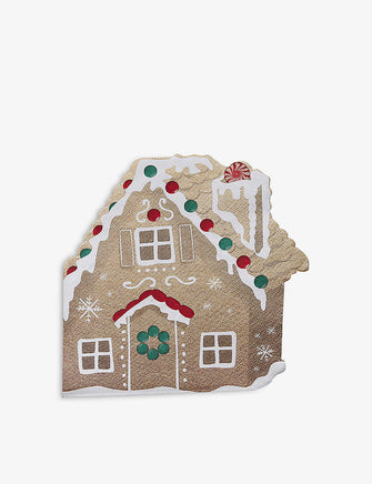 Gingerbread House paper napkins pack of 16