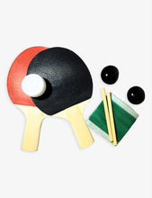 Ping Pong wooden vintage playset