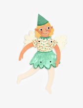 Christmas Fairy split-pin puppet Christmas card 21cm x 14.8cm