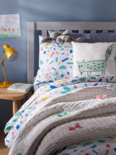 little home at John Lewis Confetti Duvet Cover and Pillowcase Set, Single, Multi