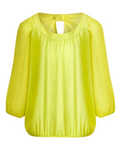 JOANNA HOPE Keyhole Blouse