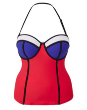 Simply Yours Colour Block Tankini Top