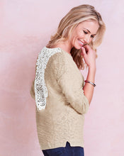 Lace Back Jumper