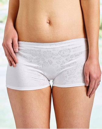 Rose Satin Brief Set of 2