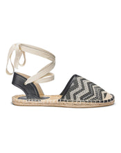 Leg Tie Flat Espadrilles Extra Wide EEE Fit