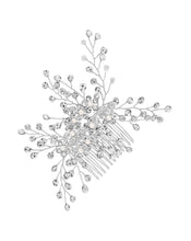 Hazel Crystal Sprig Comb