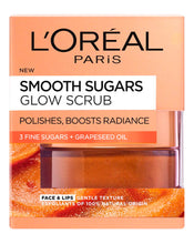 L'Oreal Paris Smooth Sugar Glow Face & Lip Scrub