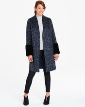 Helene Berman Edge to Edge Faux Fur Cuff Coat