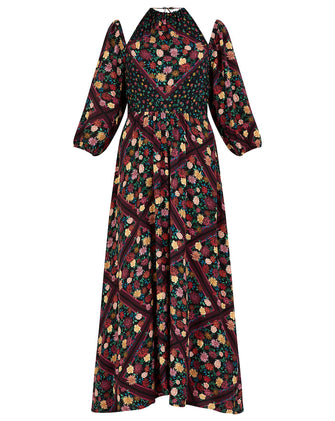 Monsoon Sanvi Print Midi Dress