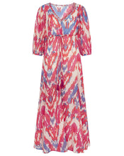 Monsoon Ikat Print Maxi Dress