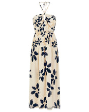 Monsoon Floral Print Halter Neck Dress