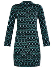 Monsoon Geometric Print Tunic Dress