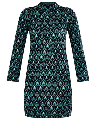 Monsoon Geometric Print Tunic Dress