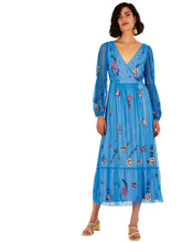 Monsoon Hattie Embellished Wrap Dress