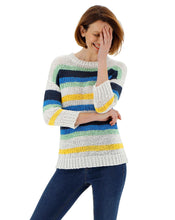 Multi Textured Stripe Jumper