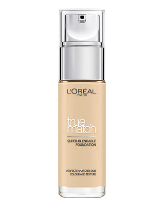 L'Oreal True Match Liquid Foundation With Hyaluronic Acid 1.W Golden Ivory