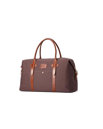 Hautton Canvass Leather Mix Holdall