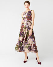 Hobbs Carly Floral Fit and Flare Midi Dress