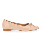 Patent Bow Ballerina Shoes Extra Wide EEE Fit