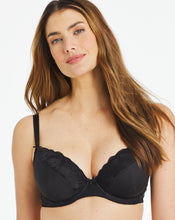 Pretty Secrets Ivy Lace Plunge Black Bra