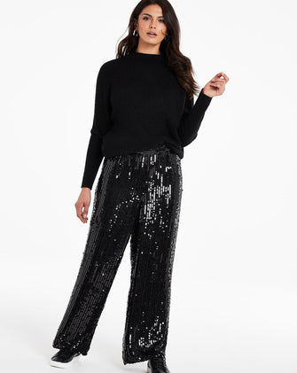 Joanna Hope Sequin Trouser